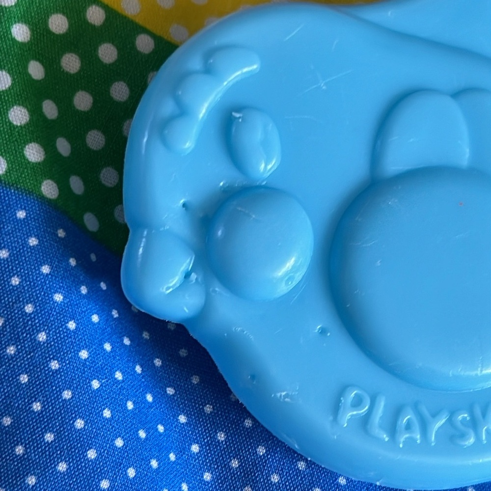 VINTAGE Playskool baby Fold n’ go activity quilt 1987 Playskool Inc. Hasbro - Picture 5 of 12